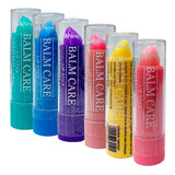 Kit 6 Lip Balm Hidratante Labial Balm Care Tint