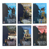 Kit 6 Livros Sherlock Holmes Coleção Completa Box Sir Arthur Conan Doyle