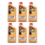 Kit 6 Lt Óleo De Motor Havoline 15w40 Semissintético Api Sl