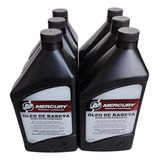 Kit 6 Lt Óleo De Rabeta Original Mercury 90 Alta Performance