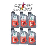 Kit 6 Lts Óleo Motor Selênia K 15w40 Api Sn Semissintético