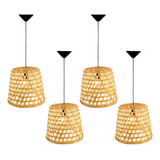 Kit 6 Luminarias Pendente