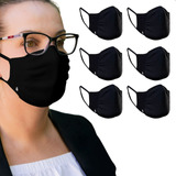 Kit 6 Máscaras Proteção Lupo Bac Off Reutilizável Adulto