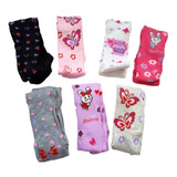 Kit 6 Meia Calça Infantil Revenda Atacado Frio Neve Fio 40