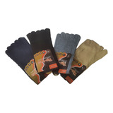 Kit 6 Meia De Dedos Dedinho Térmica Longa Infantil Adulto