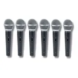 Kit 6 Microfones Santo
