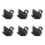 Kit 6 Mini Cisne Negro Maquetes