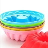 Kit 6 Mini Forma Mini Bolo Pudim Tortinhas E Gelatina Em Silicone