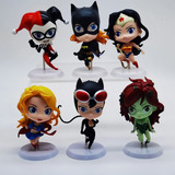 Kit 6 Miniaturas Heroinas
