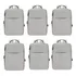 Kit 6 Mochilas Atacado Quadrada Universitária Viagem Grande