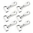 Kit 6 Mosquetão Cinta Aço Inox Capota Náutica Lancha Barco