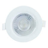 Kit 6 Nsa Spot Smd Led 7w Direcionável Embutir Redondo B Frio Teto Cor Branco Frio 110v 220v