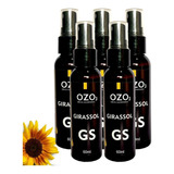 Kit 6 Óleo Girassol Super Ozonizado Ozo3 Ozônio 60ml Tópico
