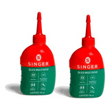 Kit 6 Óleo Para Maquina De Costura Multiuso Singer 100ml