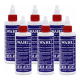 Kit 6 Oleos Wahl Para Lubrificar Lâmina De Maquina 118ml