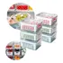 Kit 6 Organizador Alimentos Geladeira 1 36l Cesto Lavagem