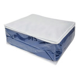 Kit 6 Organizador Caixa Multiuso Coberta Edredom King Queen Cor Pack M