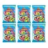 Kit 6 Pacotes Bala De Goma Delikuky 1kg Jelly Beans Melhor