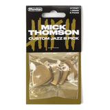 Kit 6 Palhetas Dunlop Mick Thomson Custom Jazz Iii 471pmt