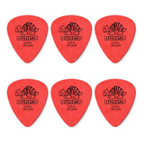 Kit 6 Palhetas Dunlop Tortex 50 Mm Usa 418b 50