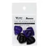 Kit 6 Palhetas Ibanez Jtc Pick Series Rubber Grip 2.50mm