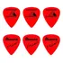 Kit 6 Palhetas Ibanez Kiko Loureiro Signature B1000klrd Cor Vermelho Tamanho 1.2mm