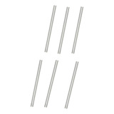 Kit 6 Pares Baquetas Náilon Silicone P  Repinique Bacurinha