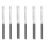 Kit 6 Pares Baquetas Náilon Silicone P Repinique Bacurinha