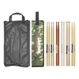 Kit 6 Pares De Baquetas Profissionais Bag Com02 Liverpool