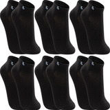 Kit 6 Pares Lupo Meias Masc Cano Curto Conforto Algodão