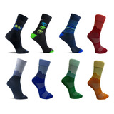 Kit 6 Pares Meia Ciclismo Corrida Mountain Bike Rikam