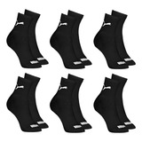 Kit 6 Pares Meias Esportivas Unisex Cano Médio Puma