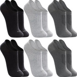 Kit 6 Pares Meias Lupo Original Sapatilha Cano Baixo Atacado