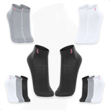 Kit 6 Pares Meias Lupo Soquete Cano Baixo Academia Original