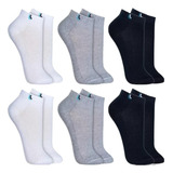Kit 6 Pares Meias Lupo Soquete Cano Baixo Academia Original