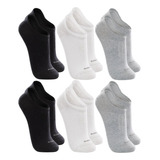 Kit 6 Pares Meias Masculina Lupo Algodão Soquete Invisível