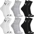 Kit 6 Pares Meias Puma Cano Médio Masculino Adulto Original