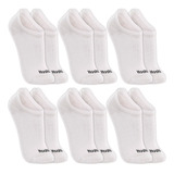 Kit 6 Pares Meias Sapatilha Algodão Cano Baixo Sport Atacado