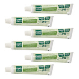 Kit 6 Pasta De Dente Natural Vegana Boni Menta E Melaleuca