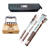 Kit 6 Pecas Churrasco