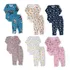 Kit 6 Peças De Roupas De Bebê   Body Manga Longa E Mijão