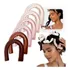 Kit 6 Peças Modeladores De Cabelo Cetim Sem Calor Cobertos