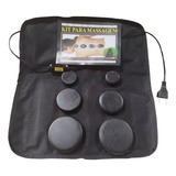 Kit 6 Pedras Vulcânicas Premium Bolsa Aquecedora Térmica