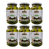 Kit 6 Pepino Em Conserva Danimar Tradicional Caseiro 300g