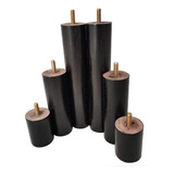 Kit 6 Pés Anti Refluxo Para Cama Pés De Madeira Cama Box