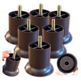 Kit 6 Pes De Cama Box Resistente Casal Solteiro Queen King