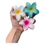Kit 6 Piranha De Cabelo Presilha Flor Prendedor Para Atacado