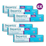 Kit 6 Pomada Bepantriz 30 G Assaduras Dupla Proteção