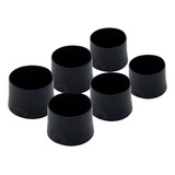 Kit 6 Ponteira Pvc Externa Tubo 3 8cm Redonda 1 1 2 Pol 38mm