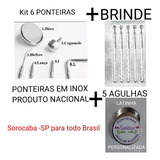 Kit 6 Ponteiras Jato De Plasma Em Inox Produto Nacional